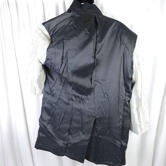 Lauren Ralph Lauren Mens 44L Gray Two Button Single Vent Wool Sport Coat Blazer - Picture 6 of 9